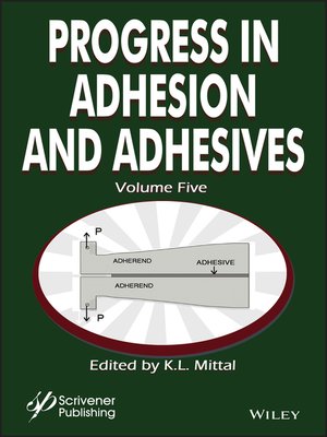 cover image of Progress in Adhesion Adhesives, Volume 5